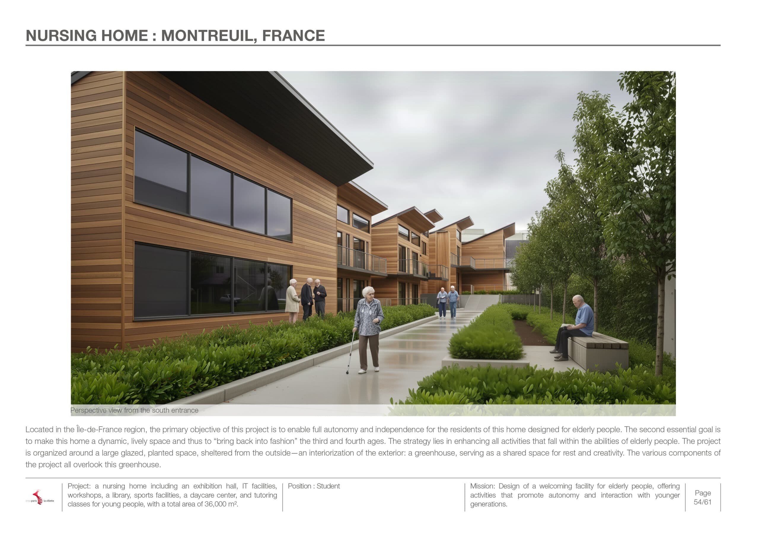 Nursing Home Montreuil, France